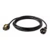 Cavo di alimentazione APC, bloccabile C19 a CEE/7 Schuko, 3,0 m