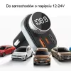 Vivavoce Awei C-843 Bluetooth 5.0 con trasmettitore FM, connettori USB e USB-C