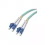 M-CAB - cavo patch - LC multimodale (M) su LC multimodale (M) - 3 m - fibra ottica - simplex - 50/125 micrometri - OM3 - acquamarina