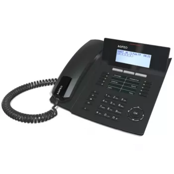 Telefono di sistema AGFEO ST54 IP SENSORfon nero
