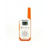 Motorola Talkabout T42 – walkie-talkie, confezione da 2 (arancione-blu)