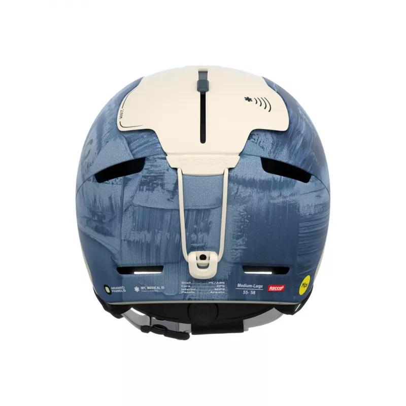 Casco open face POC Obex BC MIPS Hedvig Wessel Ed. — calotta ABS/policarbonato, MIPS
