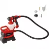 Power X-Change sistema di verniciatura a spruzzo a batteria TE-SY 18/90 Li-Solo, 18Volt, pistola a spruzzo rosso/nero, senza batteria e caricabatterie