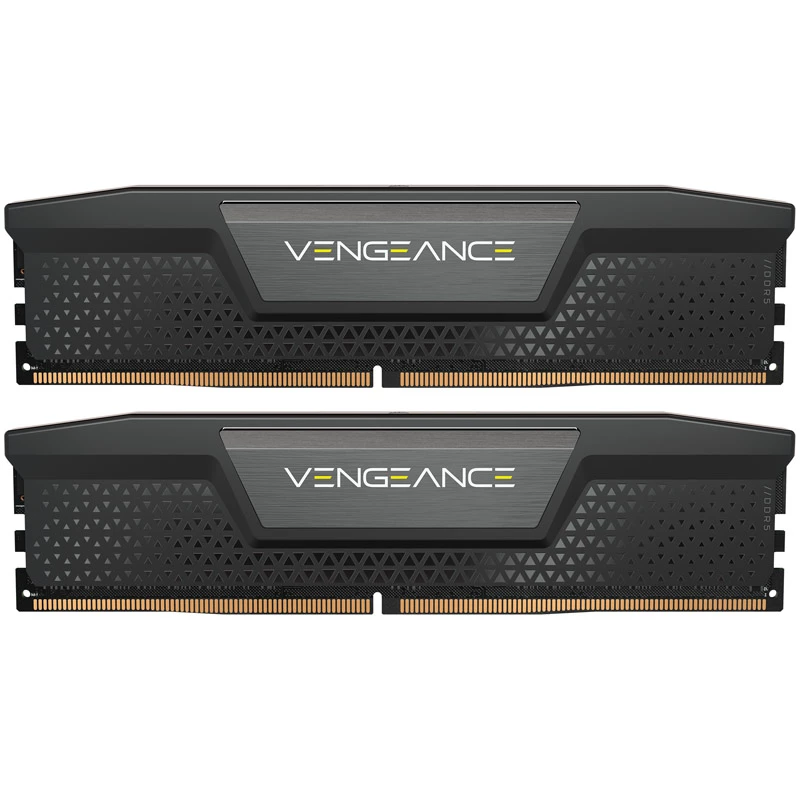 DIMM 48 GB DDR5-5200 (2x 24 GB) Dual-Kit, memoria nera, CMK48GX5M2B5200C38, Vengeance, INTEL XMP