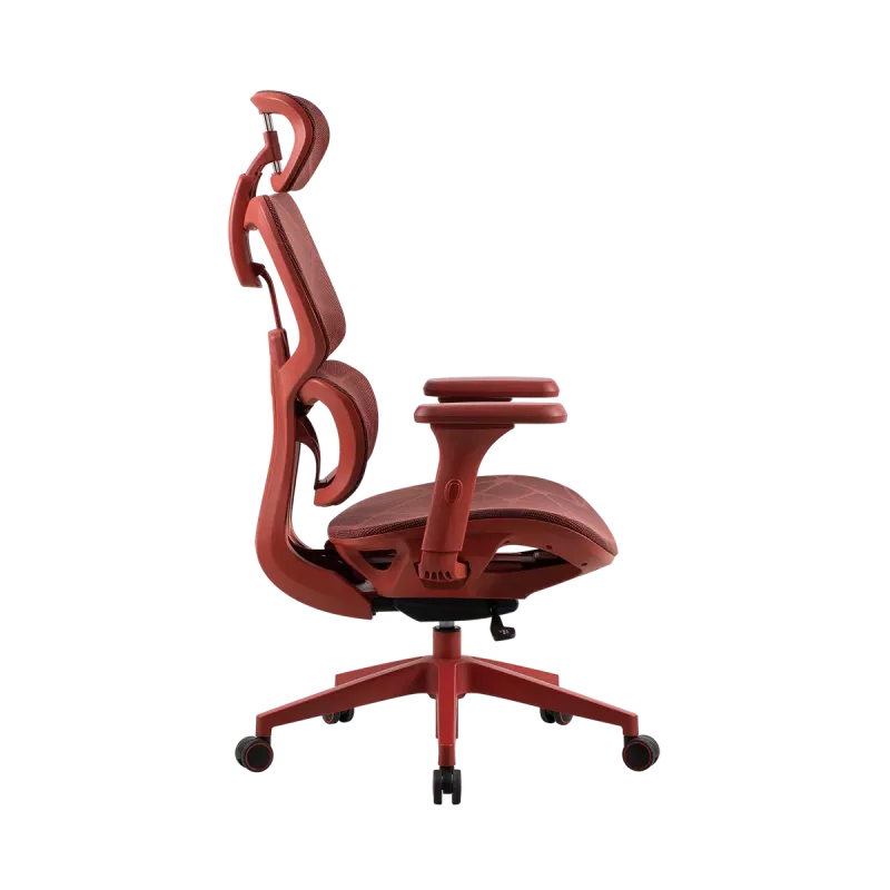 Sedia da ufficio gaming Onex | Ventra Premium rete in tessuto | rosso