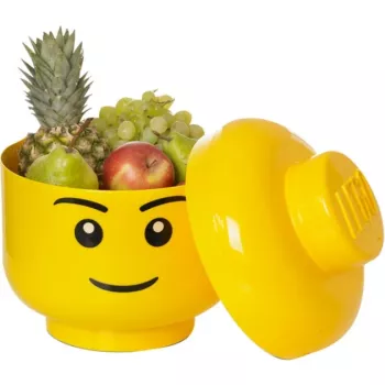 Storage Head Boy LEGO Room Copenhagen RC40321724 big – testa contenitore Room Copenhagen per giocare e ordinare ispirata ai LEGO