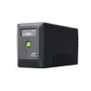Green Cell PowerProof UPSLM360 650VA / 360W gruppo di continuità Line-Interactive con LCD, 12V 7Ah