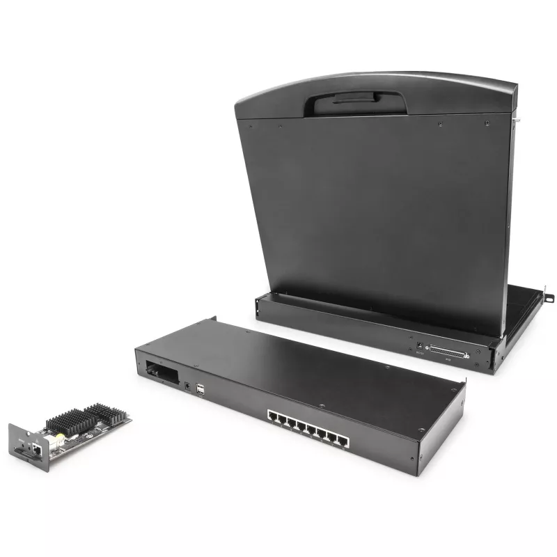DIGITUS Professional DS-72216 - Switch KVM - 16 connessioni KVM - montabile a rack (DS-72216)