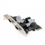 Scheda seriale interna GEMBIRD SPC-22 PCIe RS-232 Low-Profile, WCH382, 16000 Kbit/s, 67×120×20 mm, nero
