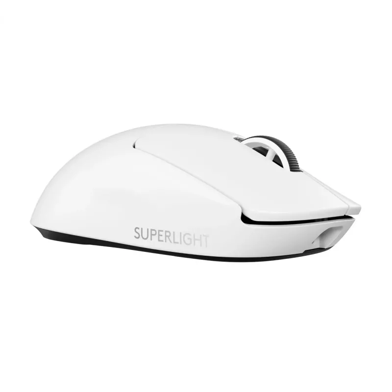 Logitech G PRO X SUPERLIGHT 2 LIGHTSPEED mouse da gaming wireless, bianco