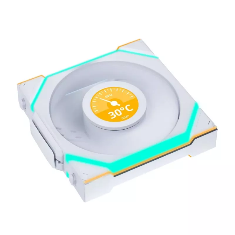Lian Li UNI FAN SL Wireless LCD ARGB 120 mm bianco confezione da 3