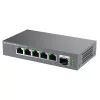 Grandstream Networks GWN7701PA switch di rete unmanaged Gigabit Ethernet (10/100/1000) nero