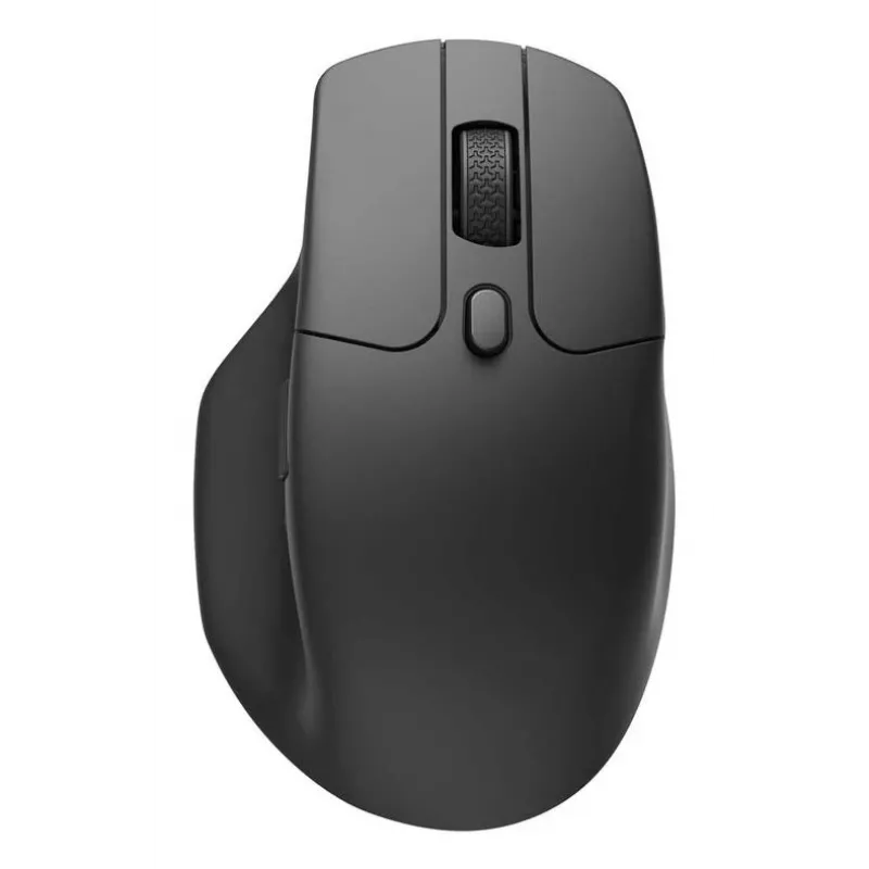 Mouse Keychron M6 per destrorsi universale — ottico, RF wireless + Bluetooth + USB-C, 30000 DPI, nero