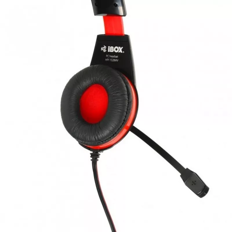 Cuffie con microfono I-Box HPI 1528 MV nero