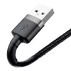 Cavo Baseus Cafule USB Lightning 2A 3m (nero+grigio)