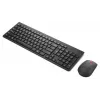 Set tastiera e mouse wireless Lenovo Essential Wireless Combo Gen2 — nero, layout compatto, connessione wireless