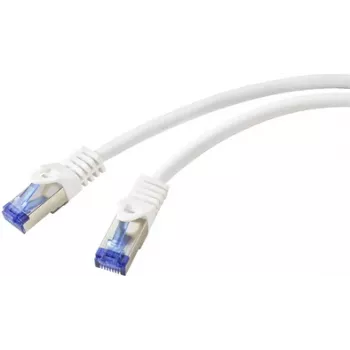 Cavo di rete Renkforce RF-5771522 bianco 1 m Cat6a S/FTP (S-STP) (RF-5771522)