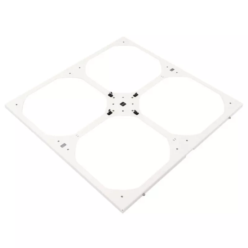 Cornice per ventole per radiatore Watercool MO-RA IV 400 – compatibile con ventole da 200 mm, bianco