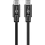 Wentronic Goobay cavo USB 3.1 Generation 1 - USB-C™, 0,5 m - connettore maschio USB-C™ > connettore maschio USB-C™ (67975)