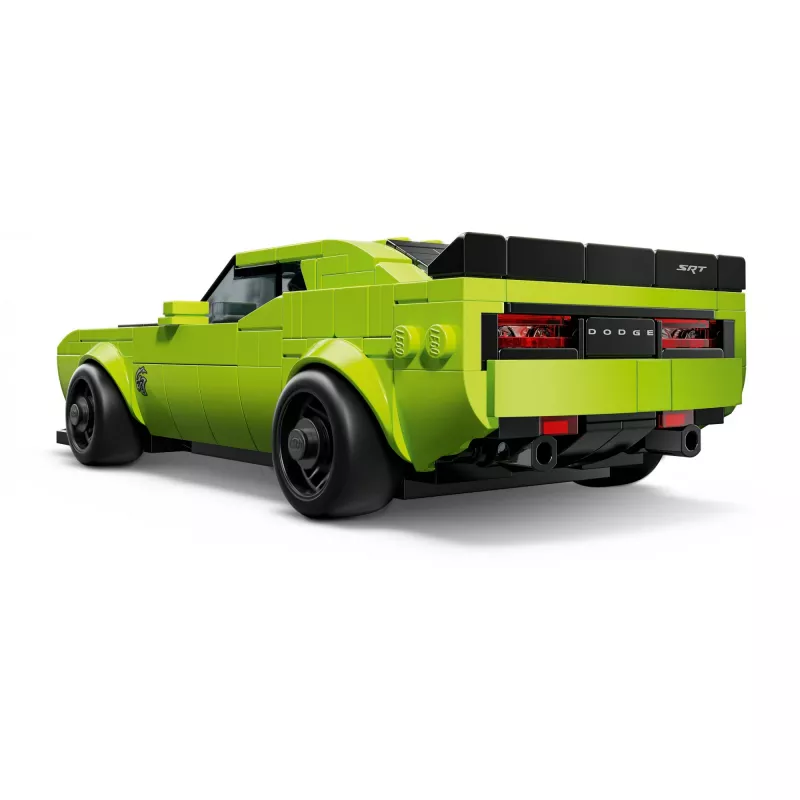 Auto giocattolo da costruzione LEGO Speed Champions Dodge Challenger SRT Hellcat 77237 — 390 pezzi, 1 minifigure, età consigliata 9+