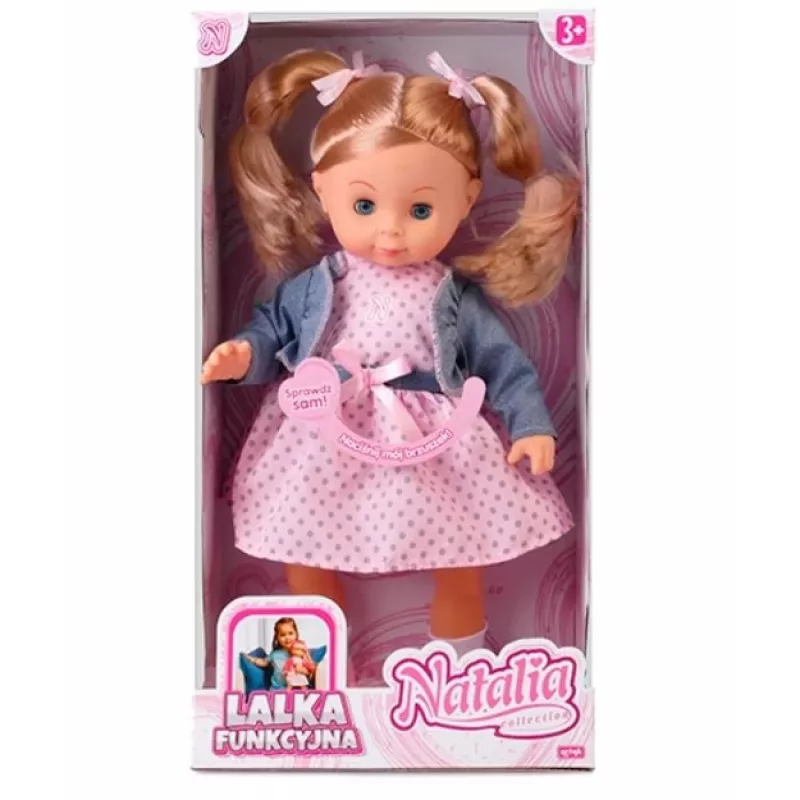 Bambola Artyk Natalia 39 cm con voce polacca — bambola snodata