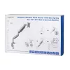 Supporto per monitor LogiLink BP0042 81,3 cm (32 pollici) da scrivania in alluminio