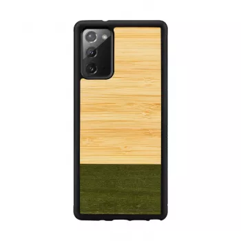 Custodia protettiva Man and Wood Galaxy Note 20 — foresta di bambù nero