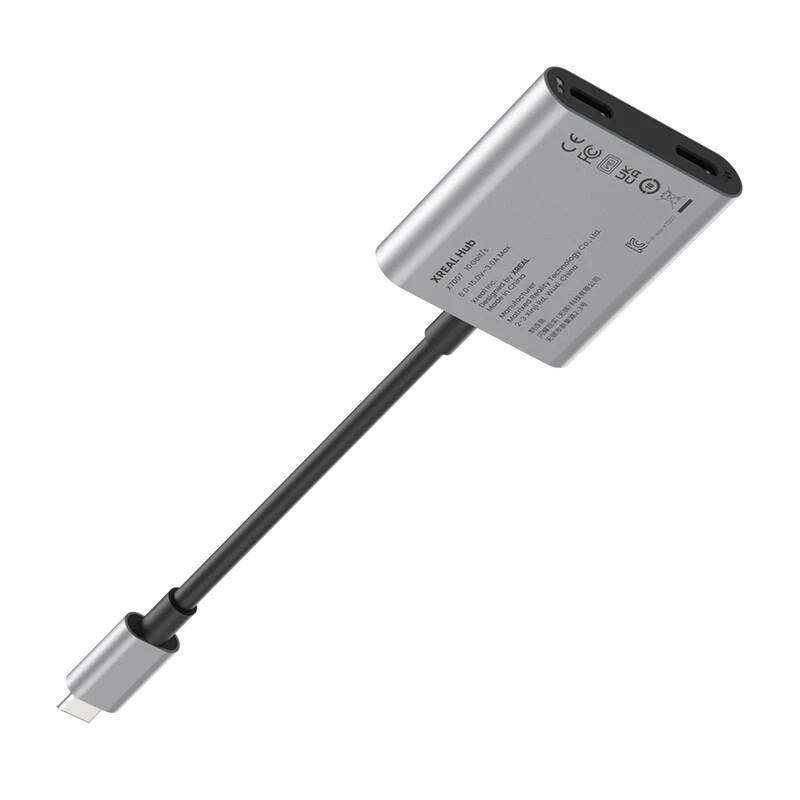 Adattatore di ricarica XREAL HUB di XREAL (modello X7007) – alimentatore USB per dispositivi XREAL
