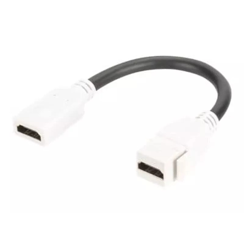 Modulo keystone Digitus HDMI 2.0 con cavo da 12 cm (femmina/femmina)