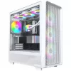 Case PC Montech X5 Midi Tower bianco ATX 3 ventole da 140 mm