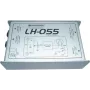DI box passiva Omnitronic LH-055 1 canale — direct box passiva per uso strumenti/linea, 1 ingresso, uscita XLR bilanciata