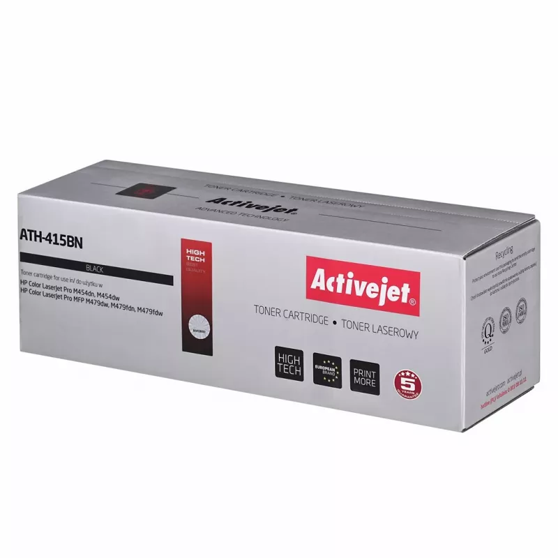 Activejet ATH-415BN cartuccia toner (sostitutivo per HP 415A W2030A; Supreme; 2.400 pagine; nero) con chip
