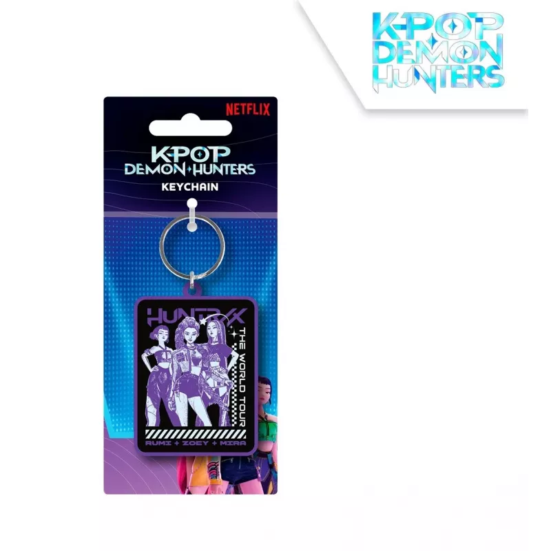 Portachiavi in PVC K-POP Demon Hunters Huntrix