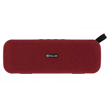Altoparlante portatile Tellur Bluetooth Loop 10W rosso