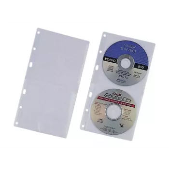Custodia a busta Durable 5203-19 2 dischi trasparente