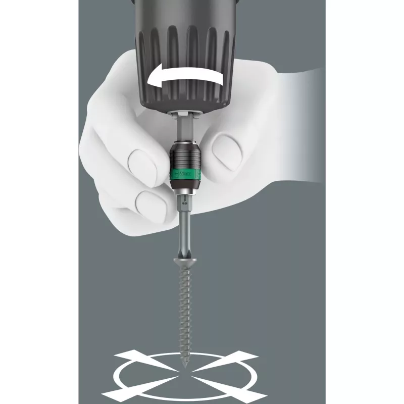 Cacciavite portapunte Wera 816 R con attacco rapido Rapidaptor