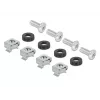 Pannello per guida DIN DeLOCK 67031 metallo nero 19