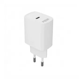 Caricabatterie da viaggio USB-C PEDEA 20W Power Delivery bianco (60040103)