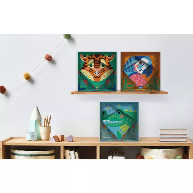 Set da colorare Ravensburger CreArt Do it together – Pappagallo (set da colorare di gruppo)