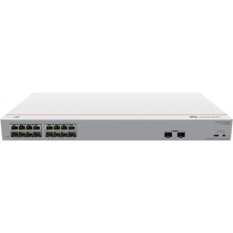 HUAWEI eKit S110 Series S110-16LP2SR unmanaged L2 Gigabit Ethernet (10/100/1000) Power over Ethernet (PoE) 1U grigio