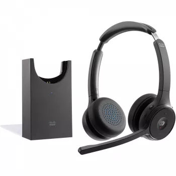 Headset 722 Wireless DUAL+STAND Carbon nero USB-A bundle