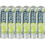 Ansmann 4+2 batterie ricaricabili gratis maxE Micro AAA 800 mAh