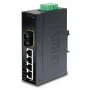 Switch Fast Ethernet 4 porte PLANET IP30 slim Type 4 porte, switch Ethernet industriale + 1 porta, 100Base-FX(SC) (-10 - 60° C) (ISW-511)