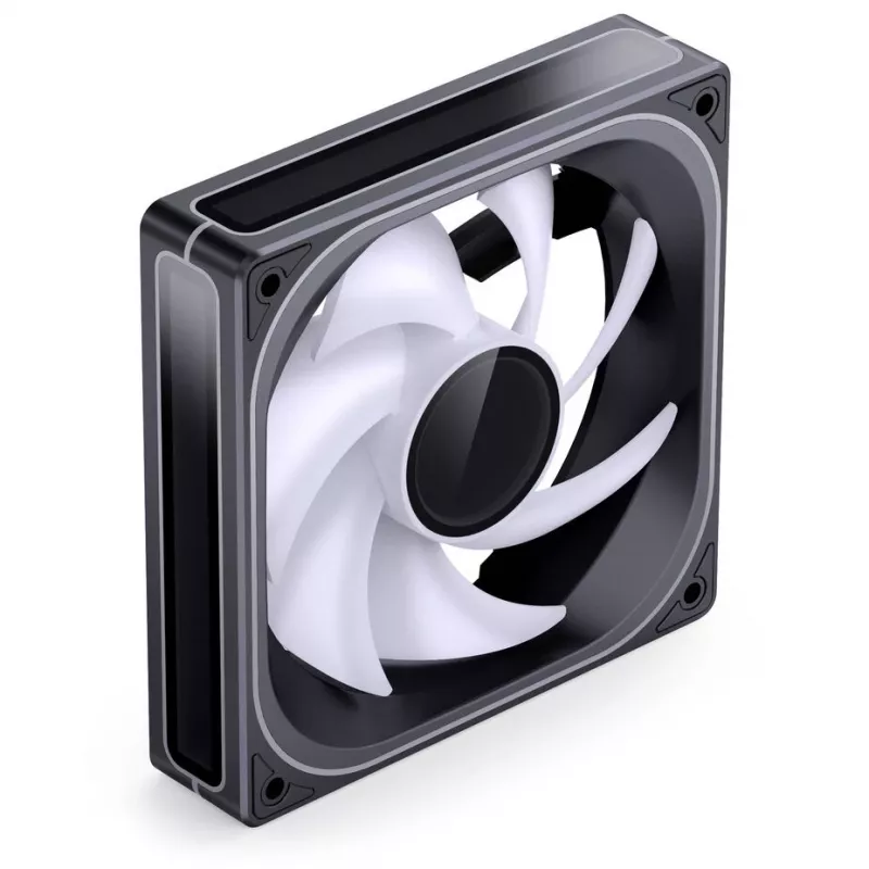 Ventola per case 120mm ARGB PWM Jonsbo ZB-120 nero, controllo PWM, illuminazione ARGB
