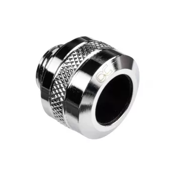 Raccordo Alphacool 17470 – raccordo per raffreddamento a liquido PC in ottone cromato, altezza 20 mm, peso 23 g