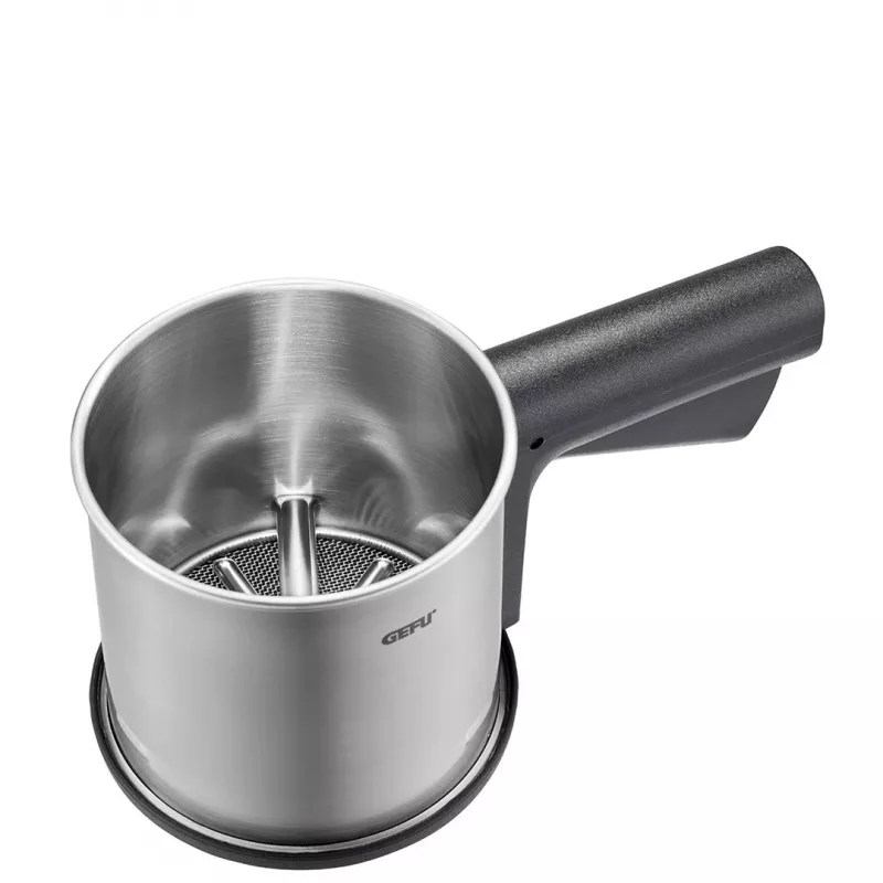 Colino da cucina GEFU SIVA, plastica e acciaio inox, rotondo, diametro 10,5 cm