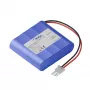 Akyga AKY2834 pacco batteria Li-Ion INR18650-128M-1S4P PCM WC2S, 3,6 V, 12800 mAh, Cvilux 2 poli