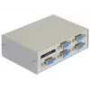 Switch DeLock VGA 4 porte manuale bidirezionale - Selettore monitor - 4 x VGA - desktop (87635)