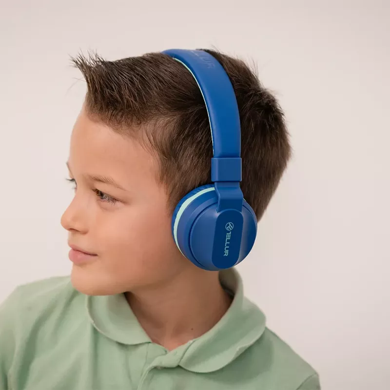 Cuffie Tellur Buddy Bluetooth over-ear blu