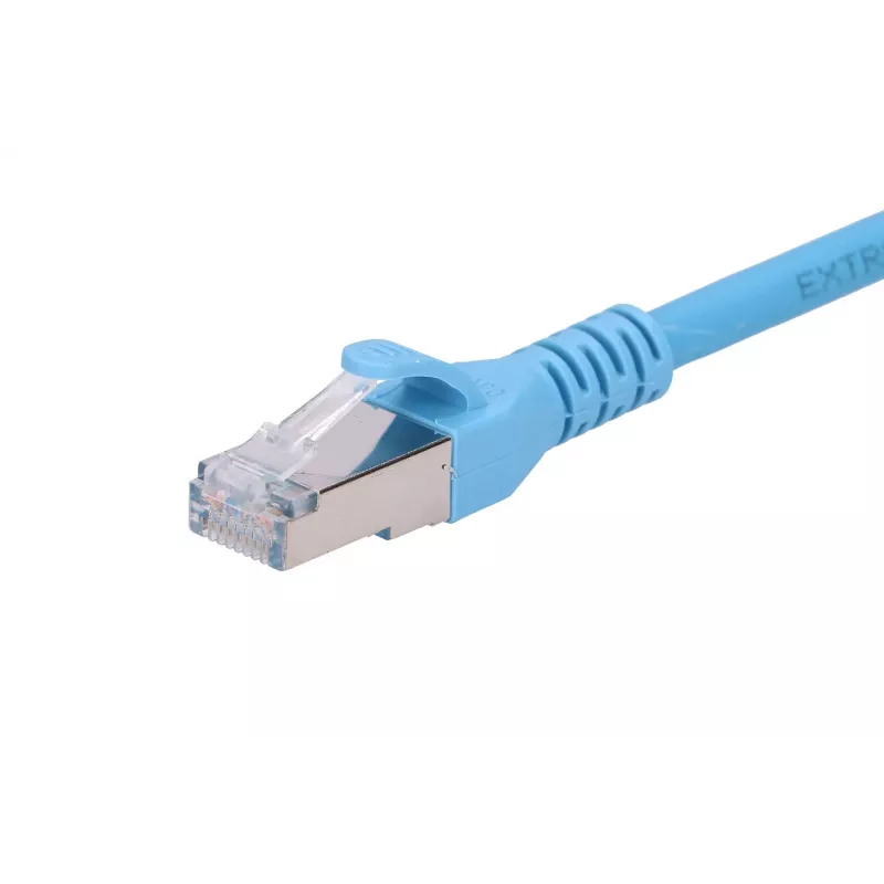 Cavo di rete Extralink LAN patch cord Cat.6A RJ-45 Cat6a 0,5 m blu